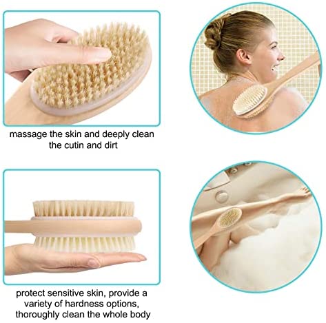 Vantic Brosse pour Corps Humide Beige, 17 inches long, 1 Unité – Image 2