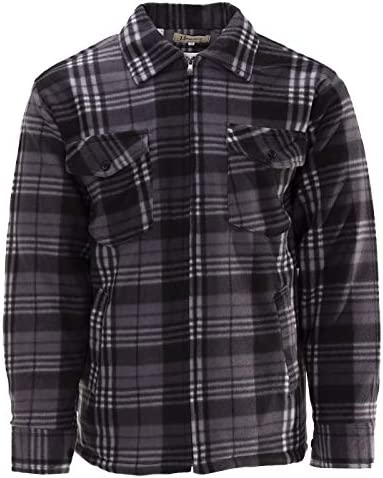 Veste thermique pour homme, chemise de travail, à carreaux, idéale pour le bûcheron