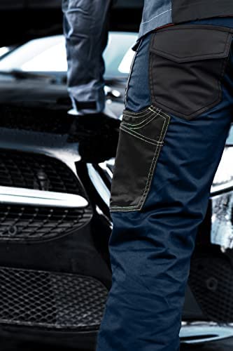 ACE Pantalon de Travail Genesis pour Homme - Pantalon Cargo avec Ceinture Élastique - Multipoche – Image 5