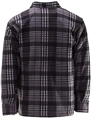 Veste thermique pour homme, chemise de travail, à carreaux, idéale pour le bûcheron – Image 2