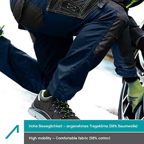 ACE Pantalon de Travail Genesis pour Homme - Pantalon Cargo avec Ceinture Élastique - Multipoche – Image 4