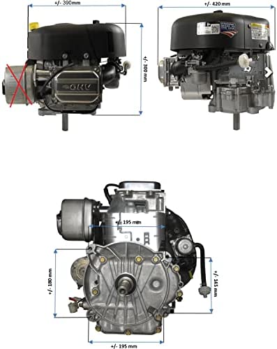 Jardiaffaires Moteur Briggs Stratton Cc Cv X Mm Pour Tracteur Tondeuse Uii