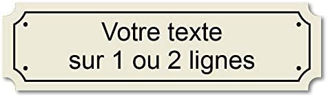 Mygoodprice Plaque gravée personnalisée 1 ou 2 Lignes 14,5x4cm autocollante Bleu Foncé – Image 4