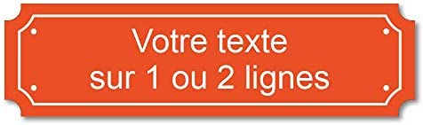 Mygoodprice Plaque gravée personnalisée 1 ou 2 Lignes 14,5x4cm autocollante Bleu Foncé – Image 16