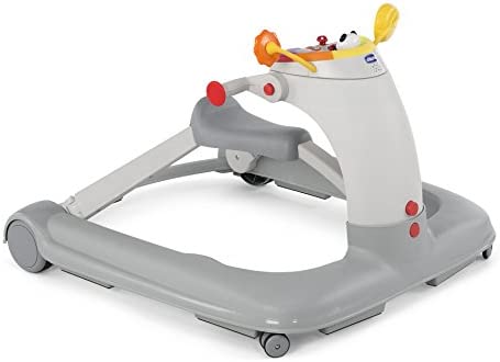 Chicco Trotteur 123 - Centre d'Activités Évolutif, Trotteur - Aide à la marche - Porteur avec Freins de Sécurité, Panneau Electronique avec Lumières et Sons - Jouets pour Enfants de 6 mois à 3 ans – Image 5