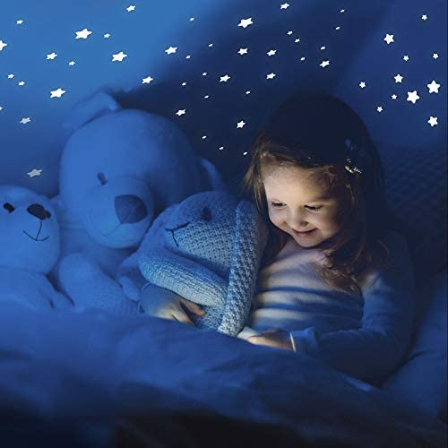 Étoiles phosphorescentes, points lumineux – 452 autocollant fluorescent, stickers fluorescents pour ton ciel étoilé, étoiles phosphorescentes plafond – Image 3