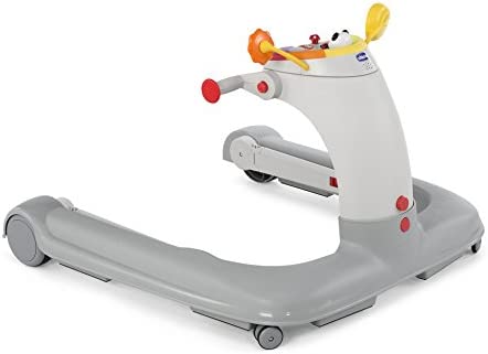 Chicco Trotteur 123 - Centre d'Activités Évolutif, Trotteur - Aide à la marche - Porteur avec Freins de Sécurité, Panneau Electronique avec Lumières et Sons - Jouets pour Enfants de 6 mois à 3 ans – Image 4