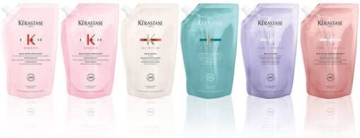 Kerastase Duo Blond Absolu Bain Lumière Recharge Pochette & Bouteille Rechargeable – Image 4