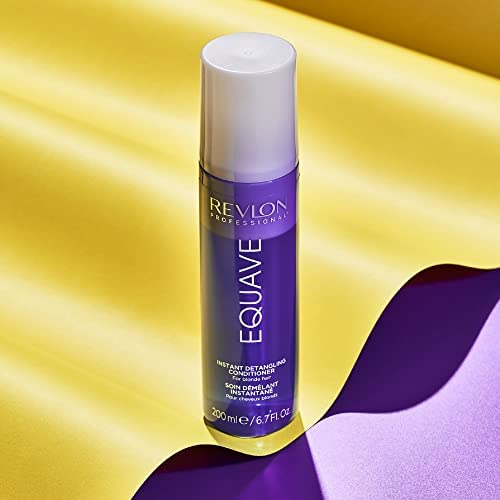 Revlon Professional Equave, Soin Démêlant Instantané sans Rinçage (200 ml), Nourrit & Protège les Cheveux, Spray Cheveux Anti-casse, pour Cheveux Blonds et Colorés – Image 2