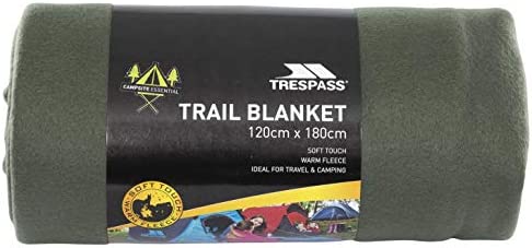 Trespass Snuggles Couverture de Voyage, 120 cm, Vert (Olive)