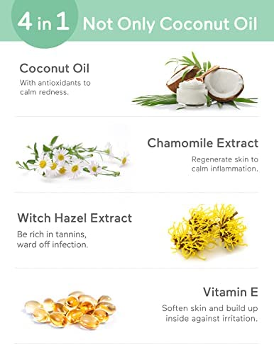 Lingettes Pour bébé, Nouvelle Formule de Lotion, Lingettes Nettoyantes et Hydratantes 2 en 1 BabyCozy, 100% Fibres Végétales et 100% Biodégradables, Lingettes Parfumées à la Noix de Coco, 40 Lingettes – Image 4