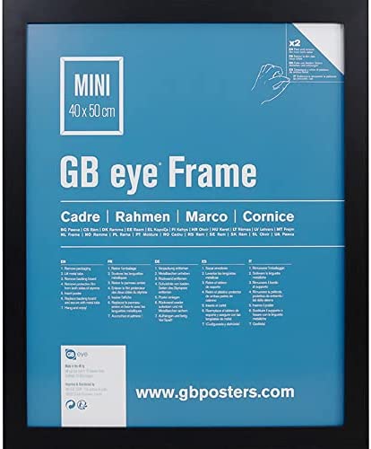 GB eye Cadre MDF Mini (40 x 50 cm) Noir – Image 8