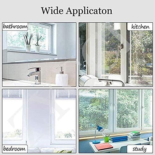 Moustiquaire Fenêtre Magnétique, Auto-AdhéSif en Maille Rideau Aimantée Anti moustique, Automatiquementfermé Détachables, Pour Fenêtre Portes Patio – Image 5