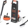 Black+Decker Nettoyeur Haute Pression avec Patio Cleaner et Brosse Fixe BXPW2200PE (2200 W, 150 bar)