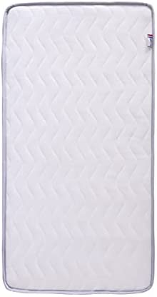 Tinéo - Matelas Climatisé 60x120x10cm - Matelas Bébé - Climatisé - 1 Face Été - 1 Face Hiver - sans Traitement - Densité 16 kg/m3 - Fabriqué en France – Image 3