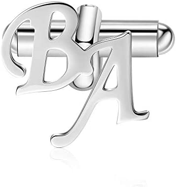 Boutons Manchette Homme Personnalisés avec Nom Personnalisé et Gravure de Date 1 Paire de Boutons de Manchette pour Homme Cadeau pour la Fête des Pères Anniversaire – Image 7