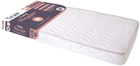 Tinéo - Matelas Climatisé 60x120x10cm - Matelas Bébé - Climatisé - 1 Face Été - 1 Face Hiver - sans Traitement - Densité 16 kg/m3 - Fabriqué en France – Image 5