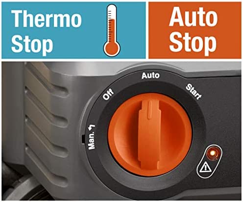 Gardena Groupe de Surpression 5000/5 Eco Inox Premium : Pompe avec Réservoir Sous Pression en Acier Inoxydable, Protection Contre le Fonctionnement à Sec, Débit 4 500 L/H, Économe (1756-20) – Image 4