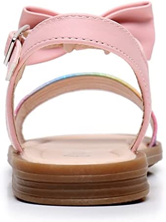 Apakowa sandales fille bowknot sandales fille plage peep finger – Image 4