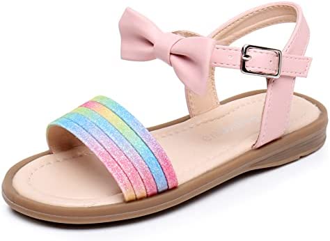 Apakowa sandales fille bowknot sandales fille plage peep finger