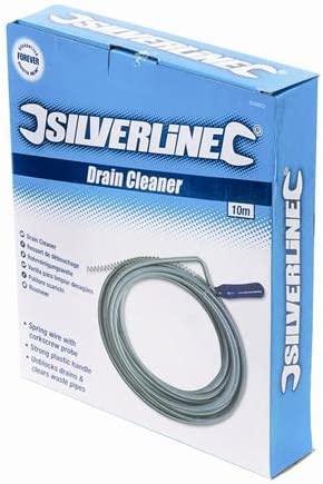 Silverline - Ressort de débouchage 10 m x 9 mm (656602) – Image 2