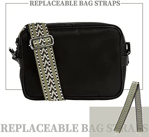 Sangle de sac bandoulière réglable de 5 cm de large 80-140 cm de large - Sangle d'épaule universelle pour sacs à main avec mousqueton – Image 4