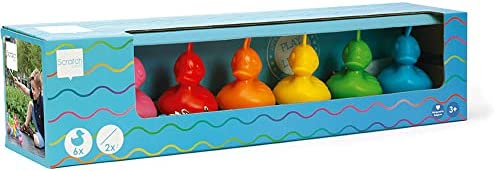 Scratch Ducks – Pêche aux Canards Enfant 3ans et Plus – Jouets de Bain Bébé ou Enfant – Jeux Piscine – Thème Canard et Pêche