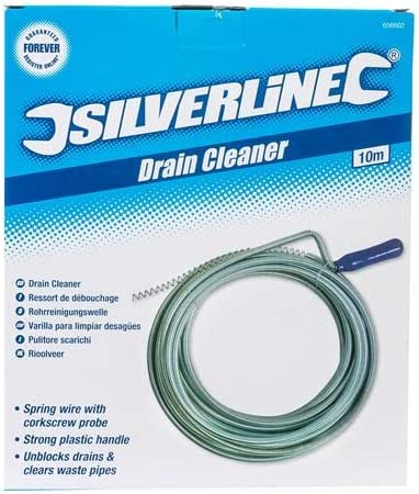 Silverline - Ressort de débouchage 10 m x 9 mm (656602) – Image 3