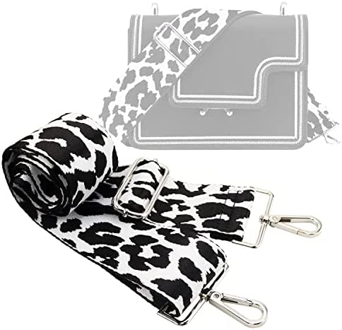 Sangle de sac bandoulière réglable de 5 cm de large 80-140 cm de large - Sangle d'épaule universelle pour sacs à main avec mousqueton – Image 9