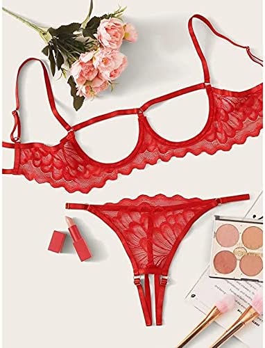 Lingerie Sexy Nuisette En Dentelle Ensemble De Sous Vetements Ensemble Lingerie Feminin Sexy En Maille Lingerie Sexy Grande Taille Chaud Lingerie Sexy Hot Chaude Nu Sexy Ouverte Licou Sous-VêTements – Image 5