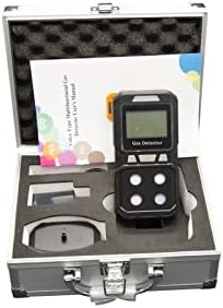 Gikaida Détecteur de 4 gaz Portable, H2S, O2, CO, EX - Prêt à l'emploi (Noir) – Image 7
