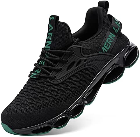 LARNMERN Chaussures de Sécurité Hommes Amorti Confort Chaussures de Travail Embout Acier Mode Baskets de Sécurité Respirante Légere