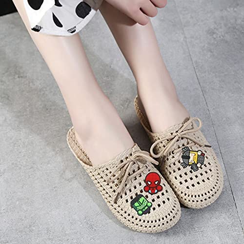 42 Pièces Breloques de Chaussures en Formes Superhero HANEL-Charms Mignons de Chaussure de PVC pour Chaussures de Sabot et Bracelet Cadeaux d’Enfants Fête d’Anniversaire – Image 6