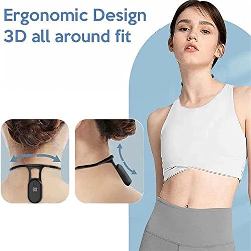 SLIMDEX Lymphatic Drainage Device for Neck, SLIMORY Ultrasonic Lymphatic Soothing Neck Instrument, SLIMORY Ultrasonic Lymphatic Soothing Neck Instrument to Lose Weight (Black) – Image 4