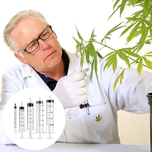 Seringues en plastique, seringue de mesure réutilisable pour le remplissage liquides, seringues sans aiguille pour laboratoire scientifique, médecine pour bébés, alimentation pour animaux de compagnie – Image 7