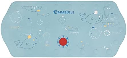 Badabulle Tapis de bain XXL antidérapant avec témoin de température, 91 cm de long