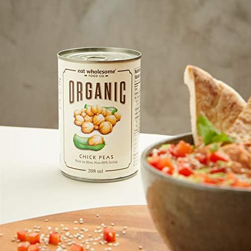 Eat Wholesome Pois Chiches Bio, 400 g (Lot de 12) – Image 2