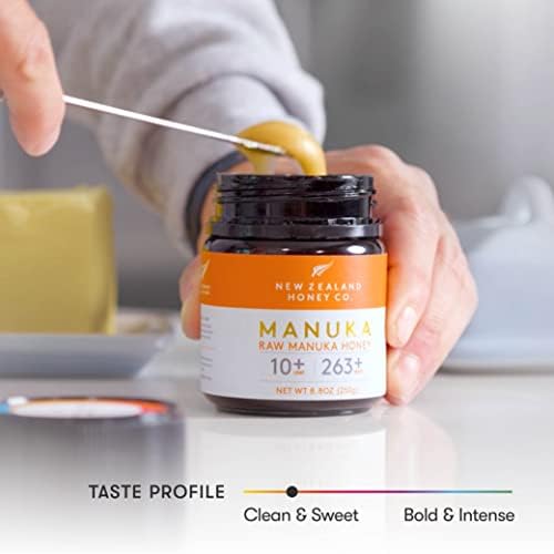 Miel de Manuka MGO 263+ / UMF 10+ de New Zealand Honey Co. | Actif et brut | Fabriqué en Nouvelle-Zélande | 250g – Image 5