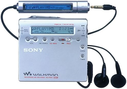Sony mZ-r900/s enregistreur Portable miniDisc (Argent)