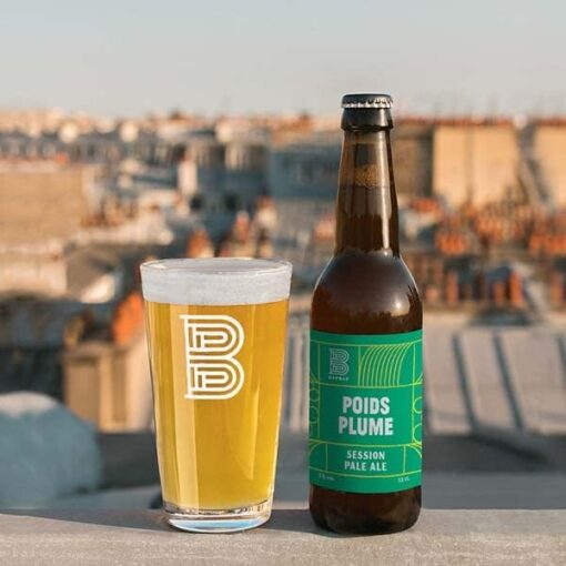 BAPBAP - Poids Plume - Bière Artisanale de style Session Pale Ale, Blonde - 33 cl – Image 2