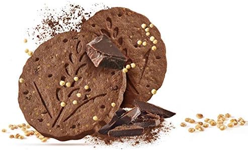 Gerblé Vitalité, Biscuits Quinoa Cacao Chocolat, Allégés en sucres, Sans huile de palme, 1 boîte de 12 biscuits, 132g – Image 5