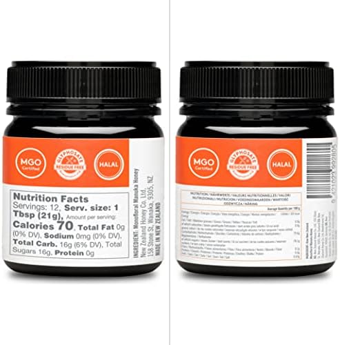Miel de Manuka MGO 263+ / UMF 10+ de New Zealand Honey Co. | Actif et brut | Fabriqué en Nouvelle-Zélande | 250g – Image 3