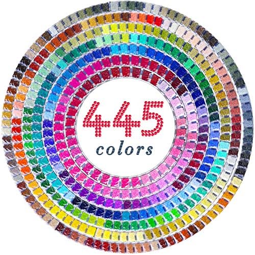 ARTDOT 5D Diamond Painting Accessoires Pierres Rondes, 445 Couleurs 445000 Pièces Daiments Peinture Recommander