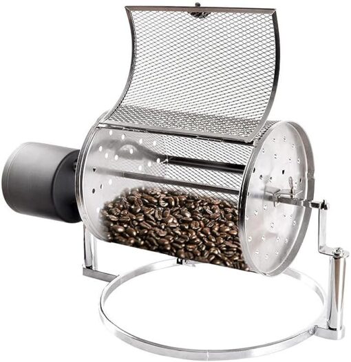 potow TorréFacteur De Café Domestique - TorréFacteur Automatique à Tambour pour Grains Parfaitement TorréFiéS - TorréFacteur à Rouleaux,800g – Image 9