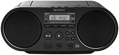 Sony ZS-PS55 Radio/Radio-réveil Lecteur CD MP3 Port USB (compatible radio AM/FM, radio numérique DAB/DAB+) - Noir