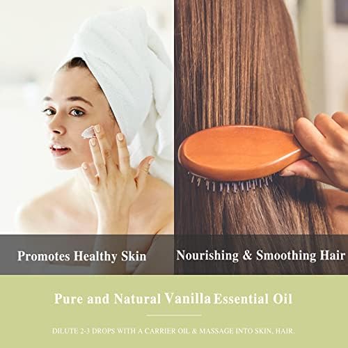 MAYJAM Huiles Essentielles de Vanille Parfumées 100 ml, 100% Naturelles Pures de Qualité Thérapeutique pour aromathérapie, Diffuseur Humidificateur Détente Cadeaux Parfaits – Image 3