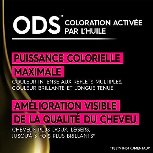 Garnier Coloration Permanente - Sans Ammoniaque - Aux Huiles Naturelles De Fleurs - Marron Glacé (4.15) - Olia – Image 4