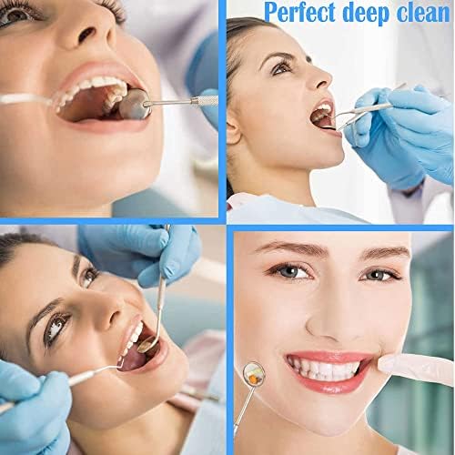 AFTREN Kit d'hygiène dentaire pour l'élimination de la plaque et du tartre kit de blanchiment des dents avec miroir de dentiste nettoyage des dents tartre 3p ensemble (3p) – Image 6