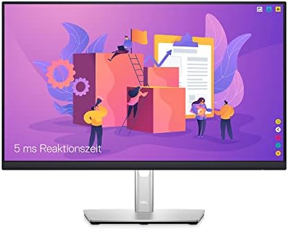 Dell P2422H 24" Full HD (1920x1080) Écran PC, 60Hz, IPS, 5ms, 99% sRGB, DisplayPort, HDMI, VGA, 5x USB, Garantie 3 ans, Noir