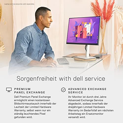Dell P2422H 24" Full HD (1920x1080) Écran PC, 60Hz, IPS, 5ms, 99% sRGB, DisplayPort, HDMI, VGA, 5x USB, Garantie 3 ans, Noir – Image 6